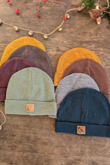 Beanie Merinowolle Kopfumfang 43-47cm