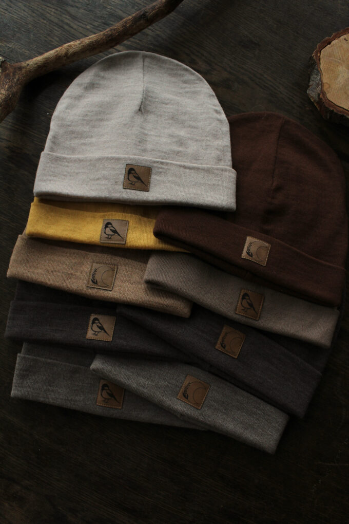 Beanie Merinowolle Kopfumfang 51-54cm