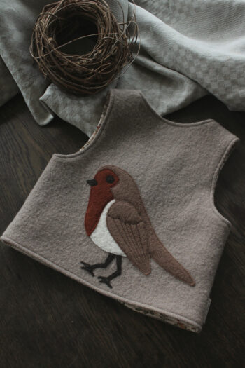 Walkweste Rotkehlchen