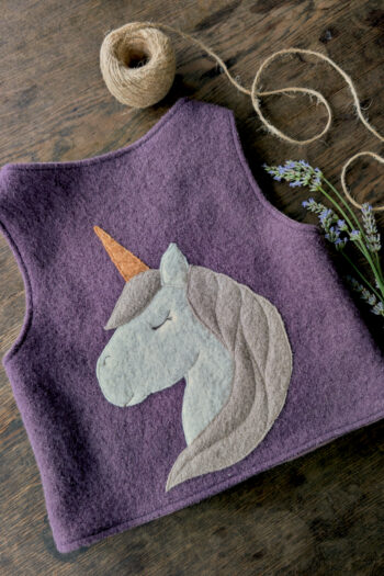Walkweste Einhorn