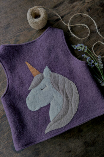 Walkweste Einhorn