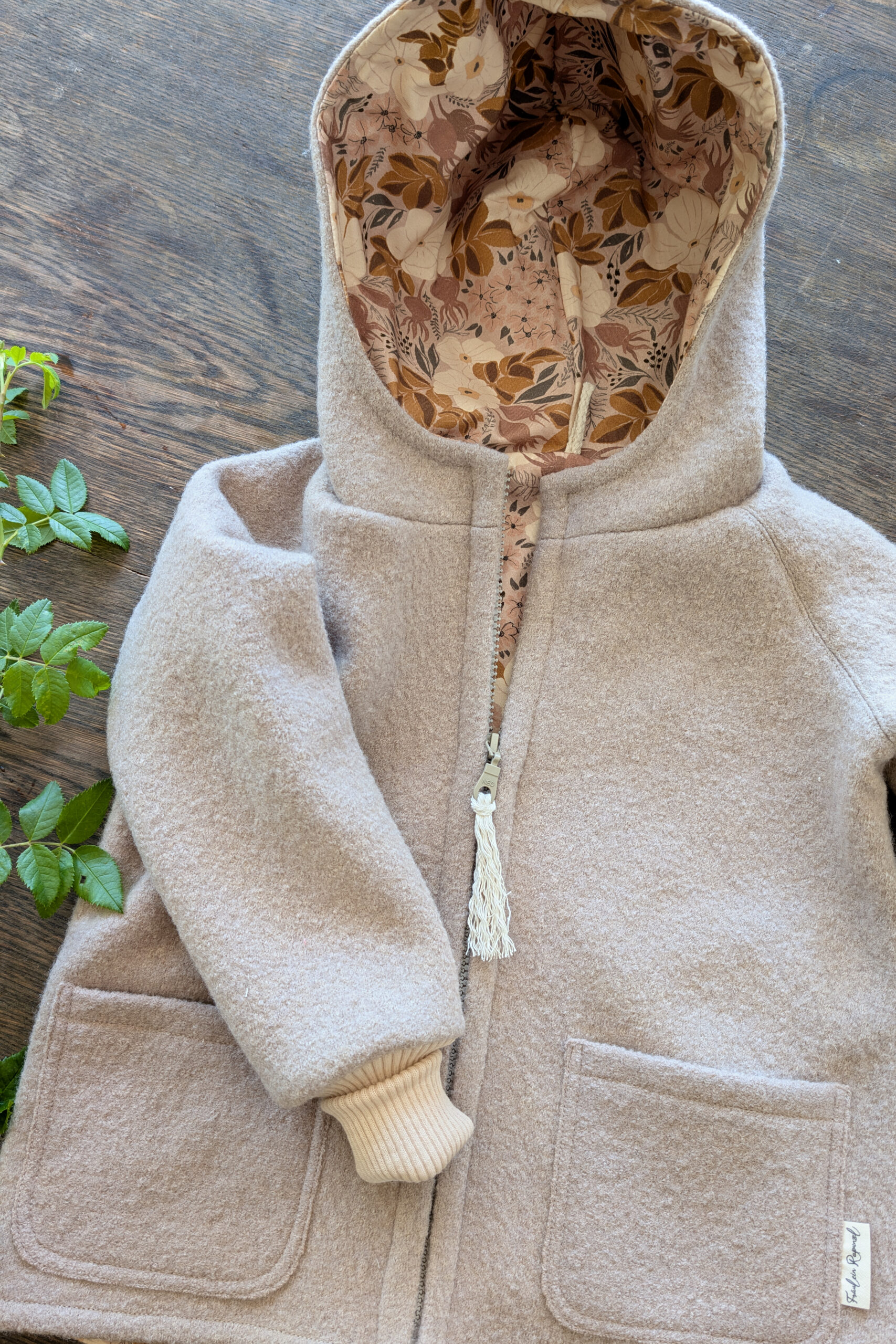 Wollwalkjacke Einhorn – Bild 3