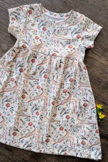 Jerseykleid Hortensie