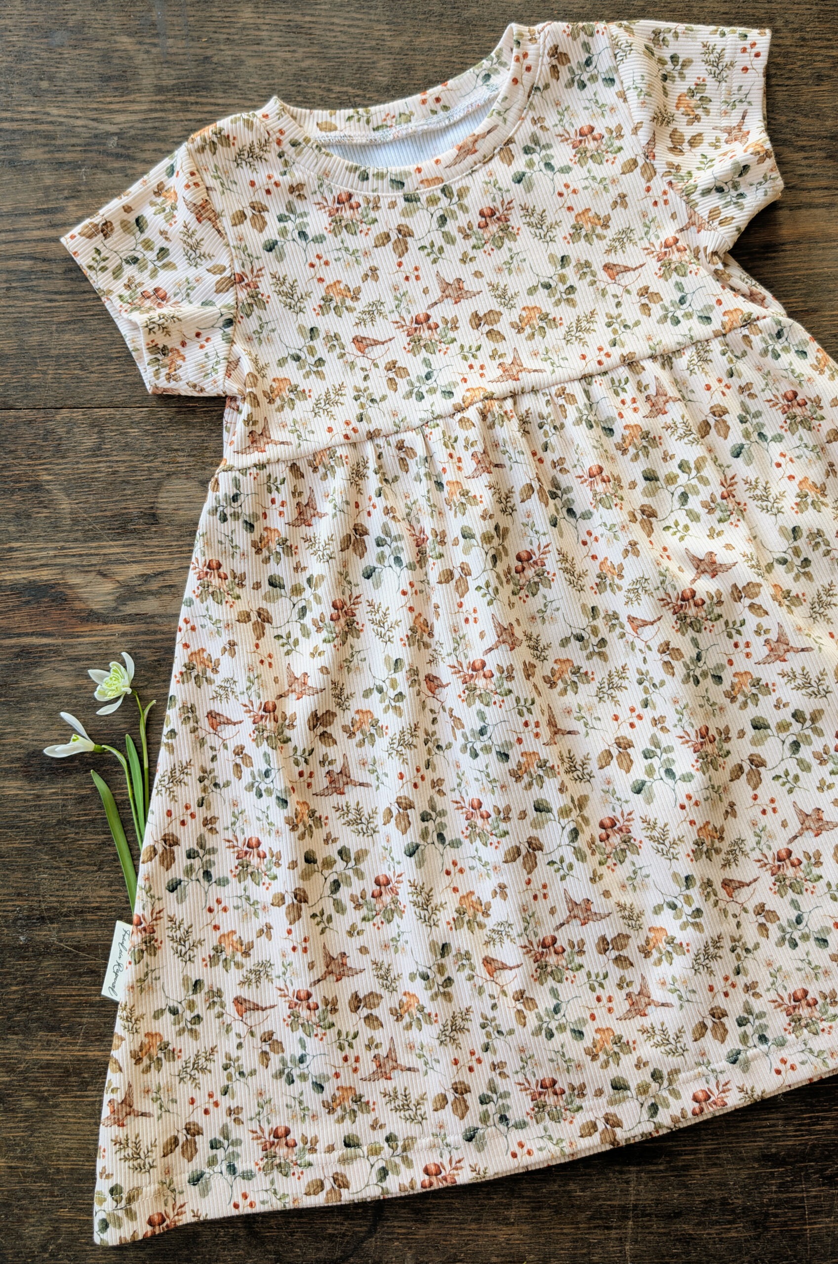 Jerseykleid Hortensie – Bild 2