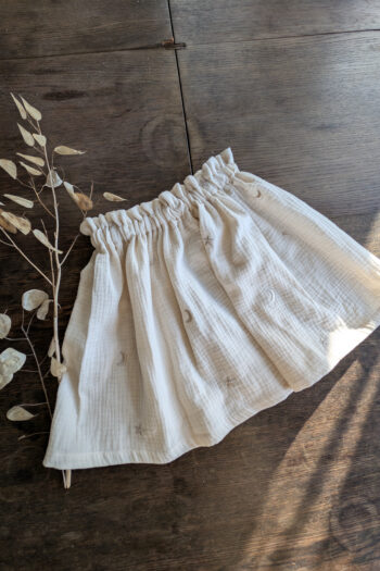 Paperbagrock Musselin