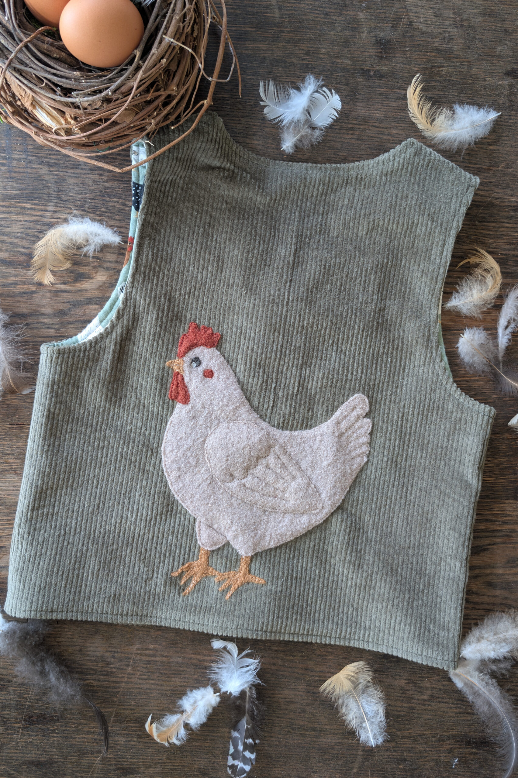 Cordweste Huhn