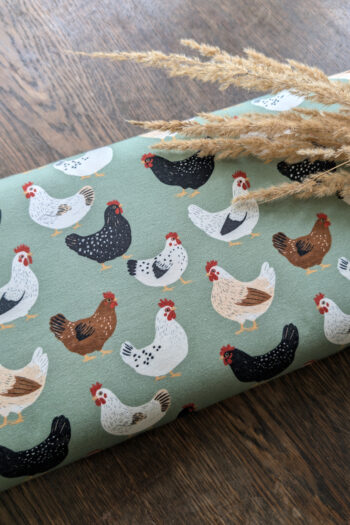 Hühner Bio Jersey Eigenproduktion